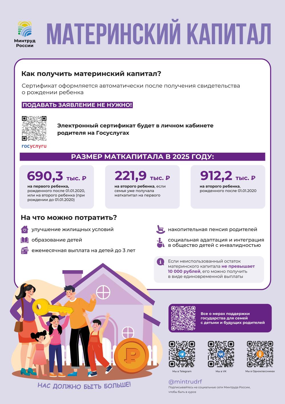 О важных мерах поддержки государства для будущих родителей и семей с детьми